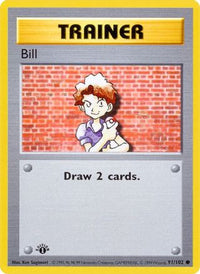 Bill (91) - Base Set Shadowless Unlimited