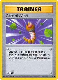 Gust of Wind (93) - Base Set Shadowless 1st Edition