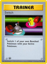 Switch (95) - Base Set Shadowless 1st Edition