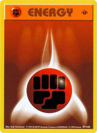 Fighting Energy (97) - Base Set Shadowless Unlimited