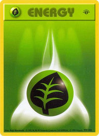 Grass Energy (99) - Base Set Shadowless Unlimited