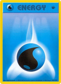 Water Energy (102/102) - Base Set Shadowless 1st Edition