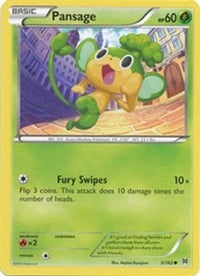Pansage (5/162)  - XY  BREAKthrough