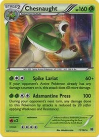 Chesnaught (11/162)  - XY  BREAKthrough Holofoil