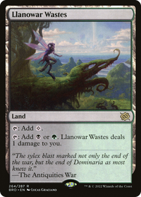 Llanowar Wastes [La guerre des frères] 