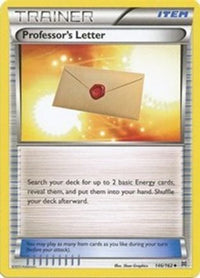 Professor's Letter (146/162)  - XY  BREAKthrough