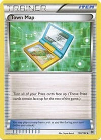 Town Map (150/162)  - XY  BREAKthrough