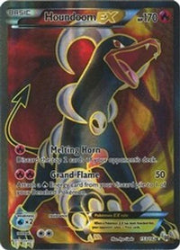 Houndoom EX (Full Art) (153/162)  - XY  BREAKthrough Holofoil