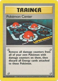 Pokemon Center (85/102)  - Base Set