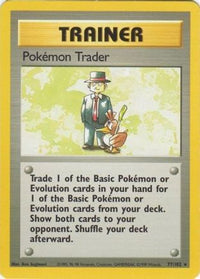 Pokemon Trader (77/102)  - Base Set