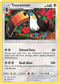 Toucannon (22) - SM Trainer Kit Lycanroc & Alolan Raichu