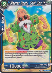 Master Roshi, Still Got It (DB2-035) [Divine Multiverse] - POKÉ JEUX