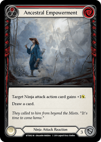 Ancestral Empowerment [WTR082-M] (Welcome to Rathe) Alpha Print Rainbow Foil - POKÉ JEUX