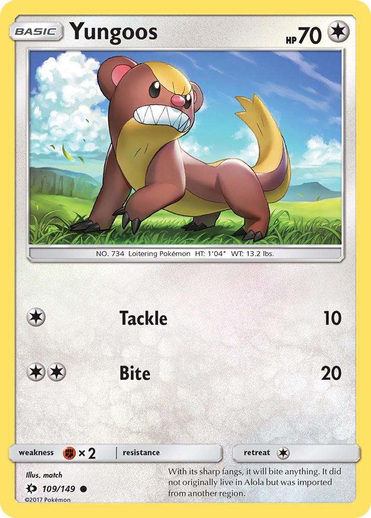 Yungoos (12) - SM Trainer Kit Lycanroc & Alolan Raichu