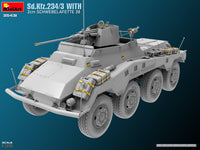MiniArt 1/35 Sd.Kfz.234/3 with 2cm Schwebelafette 38 (Special Order)