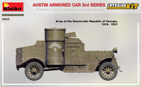 MiniArt 1/35 Austin Armored Car 3rd Series: Ukrainian, Polish, Georgian, Romanian Service Interior Kit (Special Order)