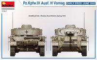 MiniArt 1/35 Pz.Kpfw.IV Ausf. H Vomag. Early Production June 1943 (Special Order)