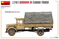 MiniArt 1/35 L701 German 3T Cargo Truck (Special Order)