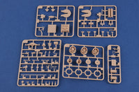Hobby Boss 1/35 Ukraine KrAZ-6446 Tractor with MAZ/ChMZAP-5247G Semitrailer and Russian 7-62 Mod 1960 Tank (Special Order)
