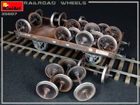 MiniArt 1/35 Railroad Wheels (Special Order)