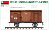 MiniArt Russian Imperial Railway Covered Wagon (Special Order)