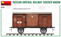 MiniArt Russian Imperial Railway Covered Wagon (Special Order)
