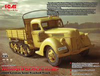 ICM 1/35 V3000S/SS M (Sd.Kfz.3b) Maultier, WWII German Semi-Tracked Truck (Special Order)