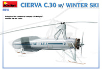 MiniArt Cierva C.30 with Winter Ski (Special Order)