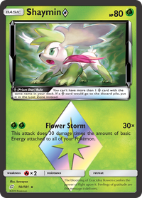 Shaymin (10/182) - Prize Pack Series Cards