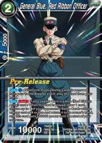 General Blue, Red Ribbon Officer (BT17-039) [Ultimate Squad Prerelease Promos] - POKÉ JEUX