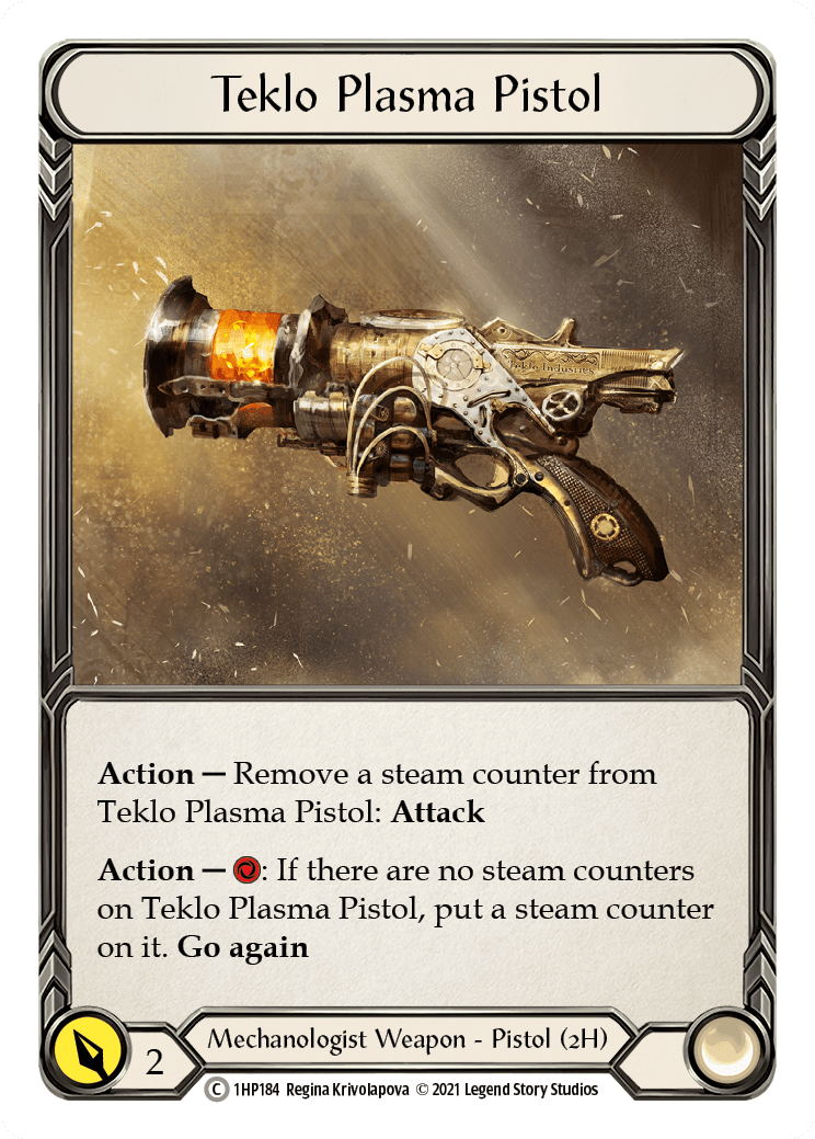 Teklo Plasma Pistol [1HP184] (History Pack 1) - POKÉ JEUX
