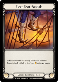 Fleet Foot Sandals [OUT182] (Outsiders) - POKÉ JEUX