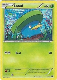 Lotad (2/12)  - McDonalds Promos 2015 Holofoil