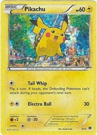 Pikachu (6/12) - McDonalds Promos 2015 Holofoil