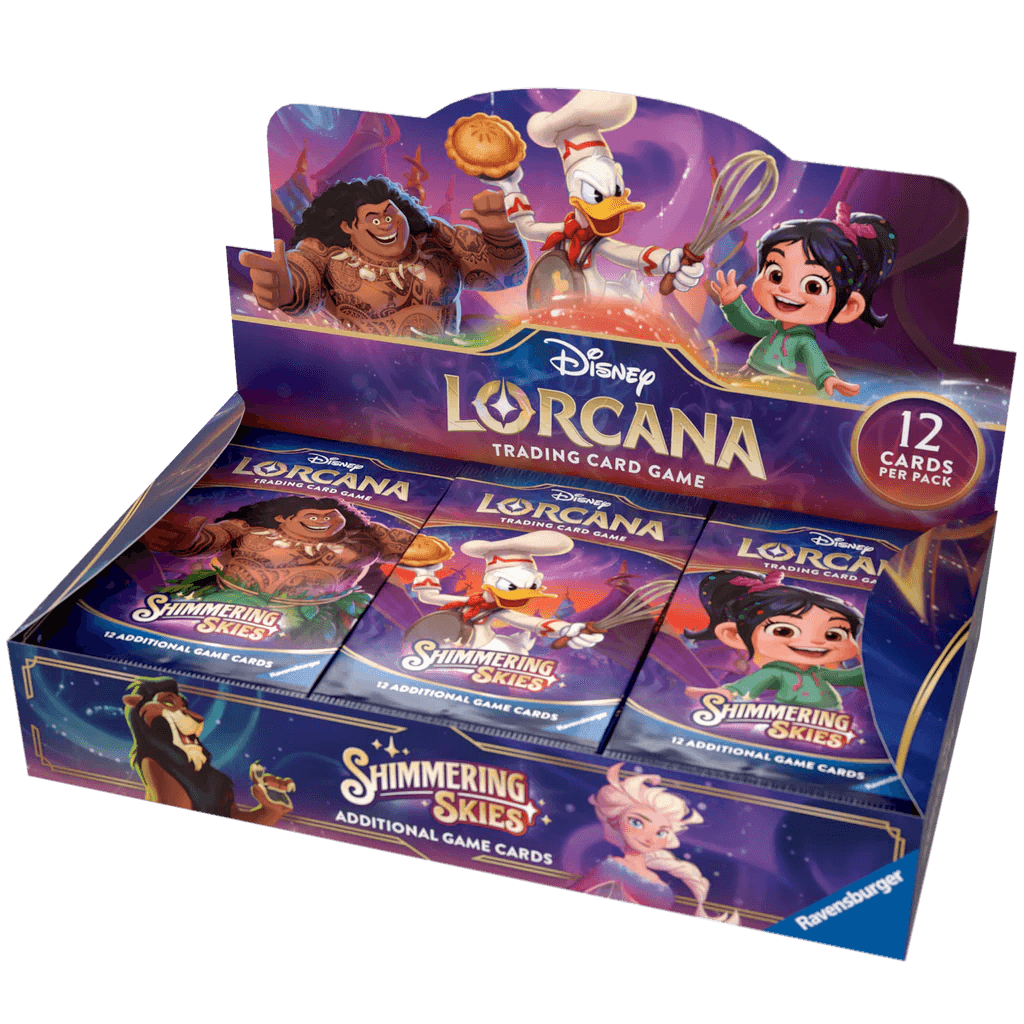 (PRE ORDER) DISNEY LORCANA SHIMMERING SKIES BOOSTER BOX - POKÉ JEUX