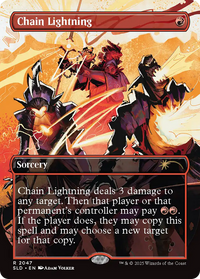 Chain Lightning (2047) (SLD-2047) - Secret Lair Drop Series