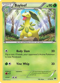 Bayleef (2/122)  - XY  BREAKpoint