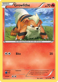 Growlithe (10/122)  - XY  BREAKpoint