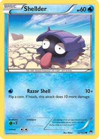 Shellder (22/122) - XY  BREAKpoint