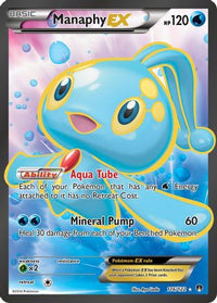 Manaphy EX (Full Art) (116/122) - XY  BREAKpoint Holofoil