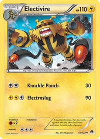 Electivire (43/122) - XY  BREAKpoint