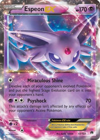 Espeon EX (52/122) - XY  BREAKpoint Holofoil