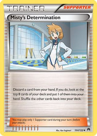 Misty's Determination (104/122) - XY  BREAKpoint