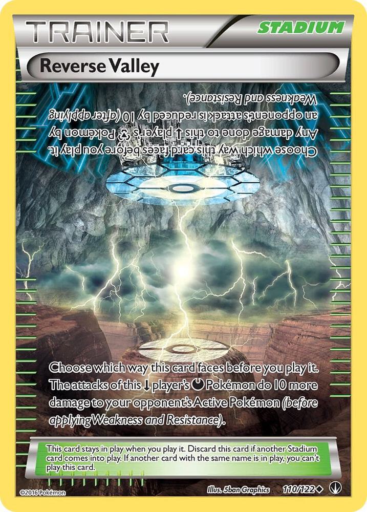 Reverse Valley (State Championships) [Staff] (110/122) - League & Championship Cards Reverse Holofoil