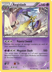 Aegislash (62/122)  - XY  BREAKpoint Holofoil