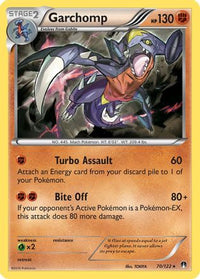 Garchomp (70/122)  - XY  BREAKpoint Holofoil