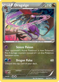 Dragalge (86/122) - XY  BREAKpoint Holofoil