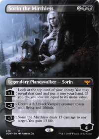 Sorin the Mirthless (Borderless) [Innistrad: Crimson Vow]
