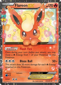 Flareon EX (RC6/83)  - Generations Radiant Collection Holofoil