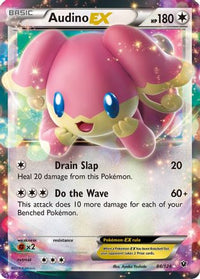 Audino EX (84/124) - XY  Fates Collide Holofoil